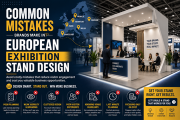 Common Mistakes Brands Make in European Exhibition Stand Design